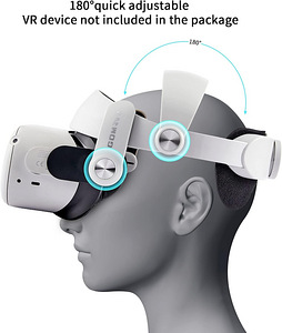 GOMRVR Oculus/Meta Quest 2 Halo Strap ja Stand (2 foto / 4)