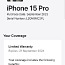 iPhone 15 Pro, Natural Titanium, 256GB, garantiiga (foto #5)