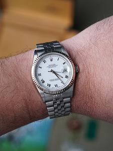 Rolex Datejust 36mm, 16234 Quickset Jubilee 18K Fluted Bezel (3 foto / 8)