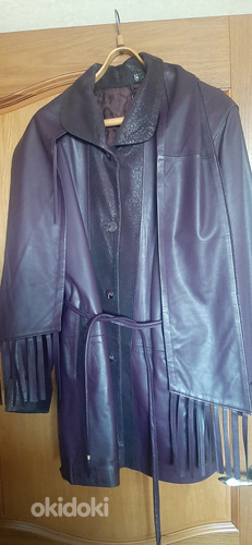 Кожаная куртка, XL (фото #4)