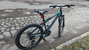 Jalgratas Corelli Swing 3.2 MTB, must, raam 13", raam 24" (4 foto / 10)