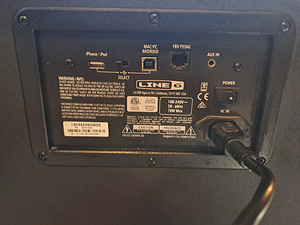 LINE6 Guitar Combo Spider V 60 võim + Relay G10 transmitter (3 foto / 5)