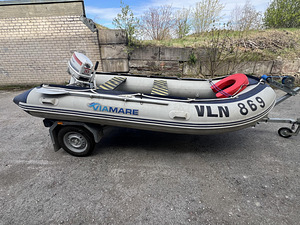 Viamare, 380 AIRDECK + Johnson 20HP + RESPO HAAGISE (6 foto / 6)