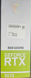 MSI GeForce RTX 3070 SUPRIM 8G (3 фото из 4)