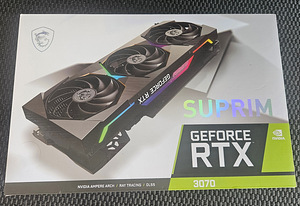 MSI GeForce RTX 3070 SUPRIM 8G (2 фото из 4)