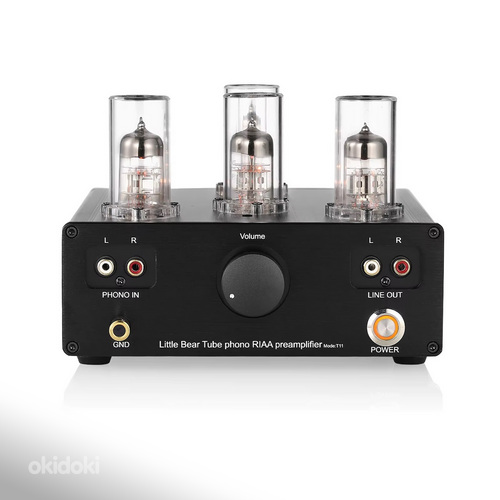 Fonovõimendi MM helipeale Little Bear T11 6N2/12AX7 phono