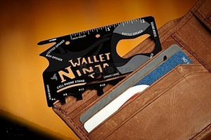 Multifunktsionaalne kaart Ninja rahakotti (2 foto / 2)