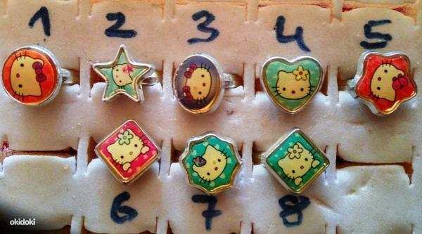 8 вариантов детских колец Hello Kitty (фото #1)
