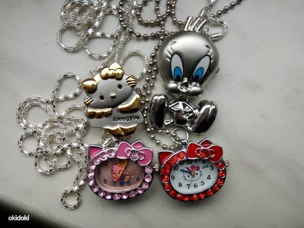 Разные детские часы Hello Kitty (фото #1)