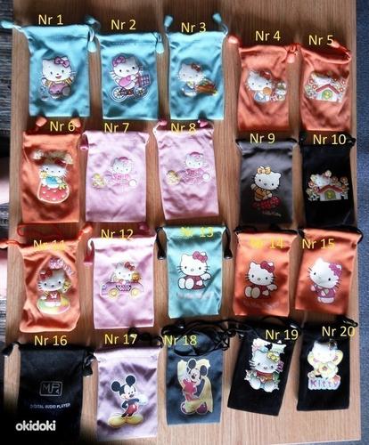 Hello Kitty, Minnie, мешочки для MP3 /MP4/мобильных телефоно (фото #1)