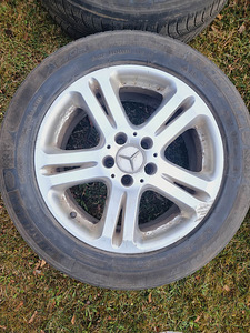 5x112 Mercedes-Benz Ml диски и шины 17" (2 фото из 8)
