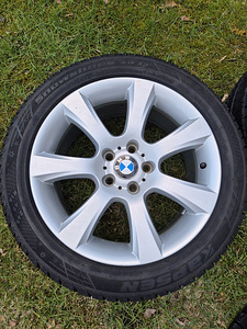Диски BMW Style 330 5x120 18" с шинами 245/45R18 (3 фото из 10)