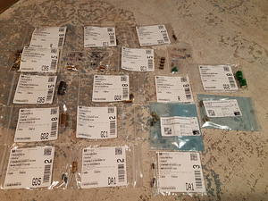 Erinevad kondensaatorid (nichicon, elna, wima, panasonic) (6 foto / 10)