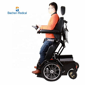 Standing light power folding electric wheelchair (1 foto / 10)