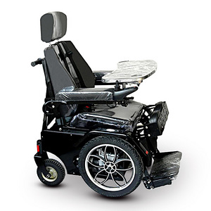 Standing light power folding electric wheelchair (6 foto / 10)