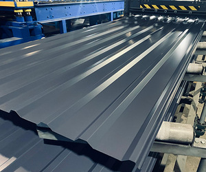 Trapetsprofiil TP20 PE 0.50mm RAL7016 grafiithall (1 foto / 5)
