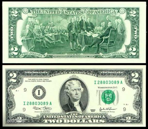 2 доллара США (фото #1)