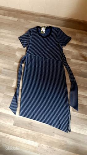 Новое синее платье M-L (фото #1)