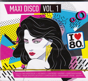 4CD (2x2CD) Various–Maxi Disco Vol.1 & 2 (I Love 80s),2018