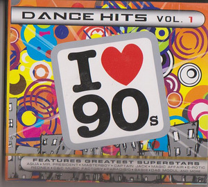 4CD (2 x 2CD ) DANCE HITS - I LOVE 90's, Vol.1 & Vol.2, 2008 (1 foto / 3)
