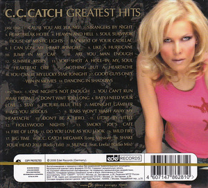 2CD C.C.CATCH - GREATEST HITS, 2008 (2 фото из 2)
