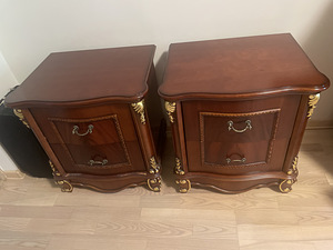Krovat s matrasom, Italija,naturalnoe derevo 180/200 (1 foto / 7)