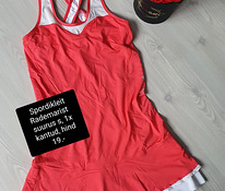 Спортивное платье, теннисное платье 1x носится в xs