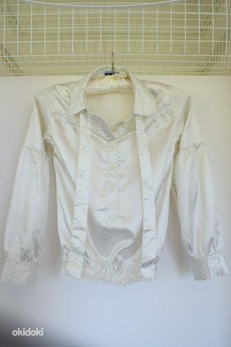 Очень красивая блузка для девочки, размер 128 (фото #3)