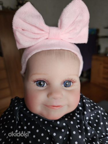 Новая кукла-реборн, реалистично выглядящий младенец 43 см (фото #2)