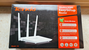 Uus Tenda N300 F3 Wifi ruuter (1 foto / 3)