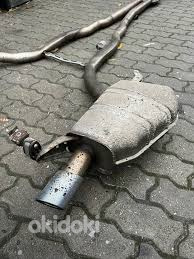 BMW f10 535d lõpupütt, tagumine summuti