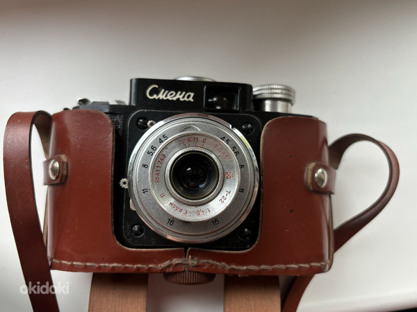 Пленочный фотоаппарат Smena 35 мм с сумкой (фото #4)