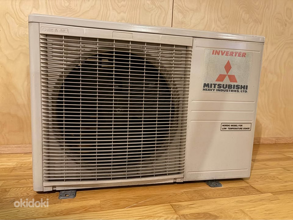 Õhksoojuspump konditsioneer Mitsubishi. Täidetud