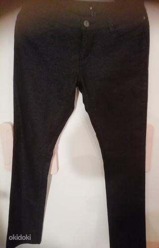Uued Sädelevad mustad püksid /teksad 40 (foto #1)