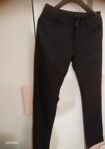 Uued Sädelevad mustad püksid /teksad 40 (foto #2)