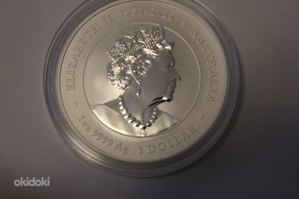Серебряная монета Австралийский Лунар 2024 (фото #2)