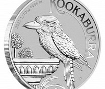2022 1/10 унции $ 15 AUD Австралийская платиновая монета Кукабарра BU