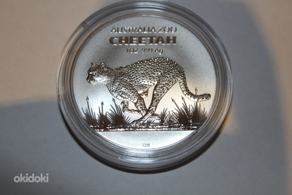 2020, 2021, 1 oz $1 AUD Australia Zoo Silver Coin BU (foto #1)