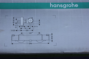 Ekstsentrikud HANSGROHE G1/2" - G3/4" (4 foto / 4)