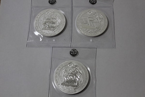 Rwanda NAUTICAL OUNCE 50 Mirongo 1 OZ hõbe (1 foto / 7)