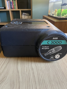 AKG C3000 kondensaatormikrofon – originaal, valmistatud Aust (2 foto / 6)