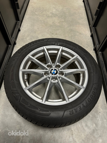 Оригинальные диски BMW Style 851 + зимние шины Goodyear