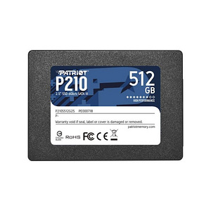 SSD SATA2.5" 512GB/P210 P210S512G25 PATRIOT (1 foto / 1)