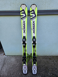 Müüa kasutatud SALOMON XMAX laste mäesuusad . (1 foto / 4)