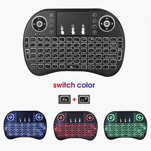 Juhtmevaba Mini Air Mouse klaviatuur puuteplaadiga (1 foto / 8)