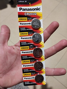 AG10(LR54),AG13/LR44,CR2032,CR1632, 3v,Li-Po 443442,401030 (2 foto / 9)