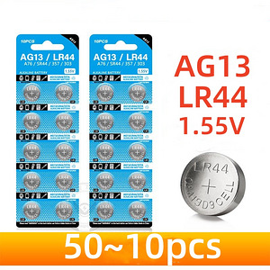 AG10(LR54),AG13/LR44,CR2032,CR1632, 3v,Li-Po 443442,401030 (4 foto / 9)