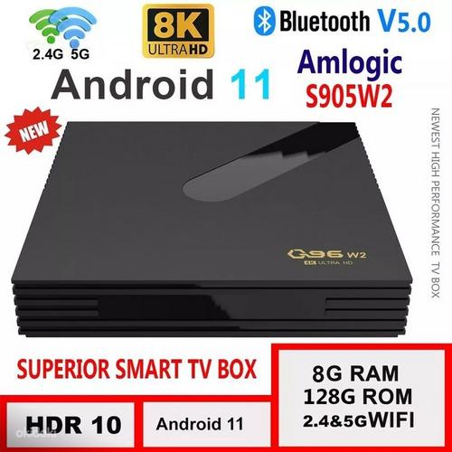 Android TV BOX,IPTV,4K,Wi-Fi Ram 4 GB,ROM64 Gb/Пульт Smart (фото #6)