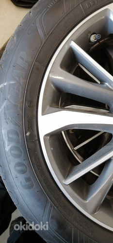 17"Toyota литые диски+шины Goodyear Efficient Grip Performan (фото #5)