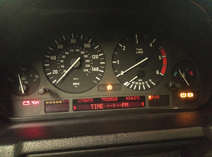BMW e53 x5 3.0 m57 näidikuplokk (1 foto / 3)
